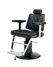Dainty 405 Diamond Stitch Barber Chair lifestyle salon photo