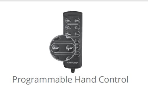 PerformaLift hand control detail