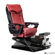 Geom Ii Lx Pedicure Spa Mayakoba in Deep Red