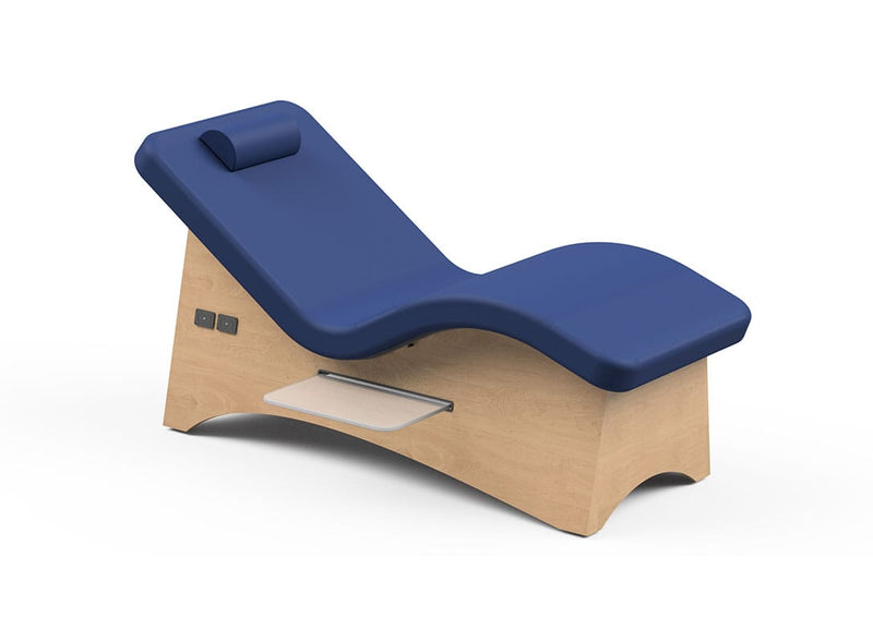 Curva Lounger in Ocean/Natural