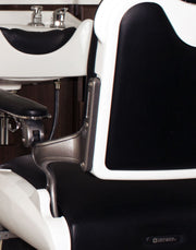 Legacy 90 Koken Barber Chair in a real barbershop environment