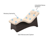 Curva Lounger with SoVi Vibroacoustic System
